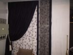 Stylish Black & White Parda for Window