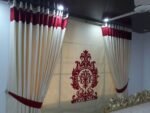 Yellow Red Parda