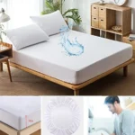 Double Fitted Waterproof Mattress Cover