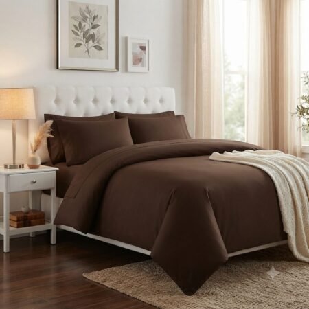 Plain Brown Bed Sheets