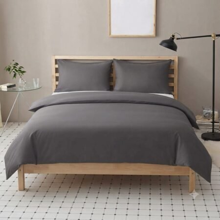 Plain Grey Bed Sheets