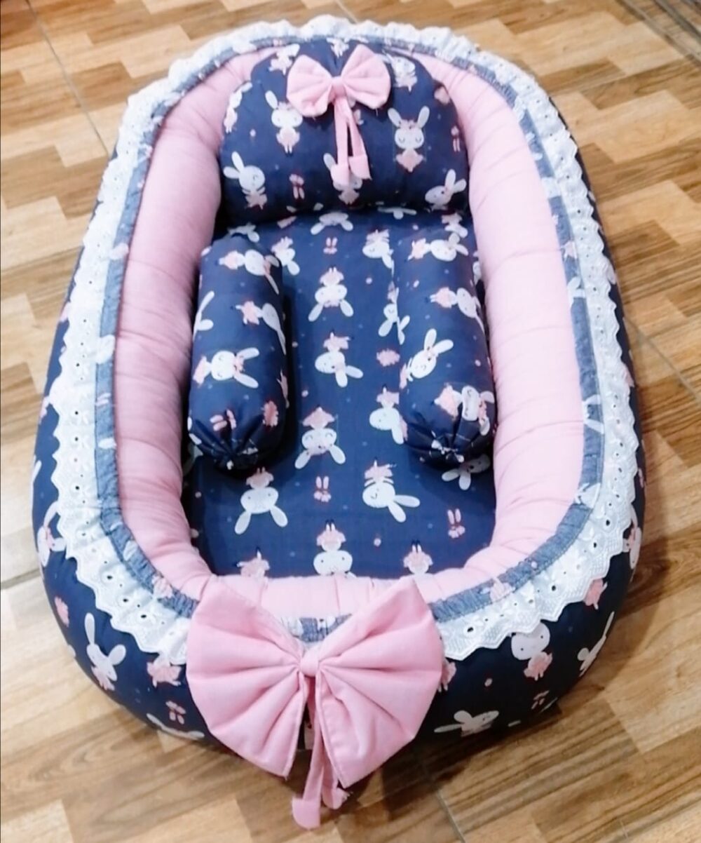 Blue Design Baby Nest - 5 PCS for Sale in Pakistan