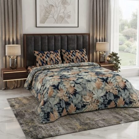 Tropical Leaf Bed Sheet