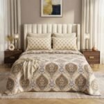 paisley print bedspread