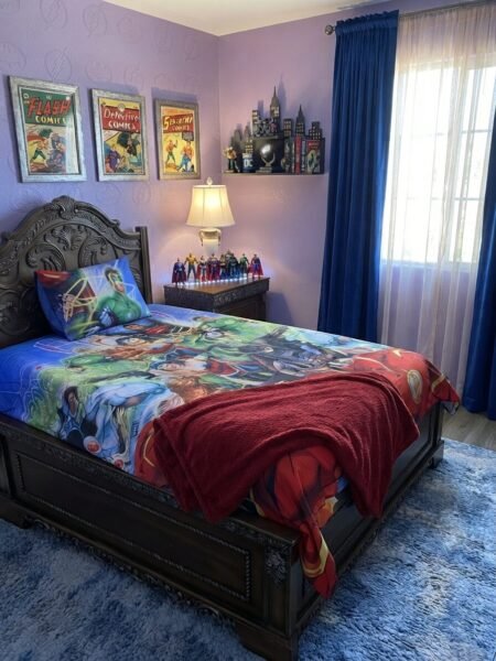 Fighter Heros Kids Bed Sheet