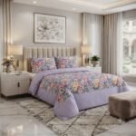Lavender Garden Floral Print
