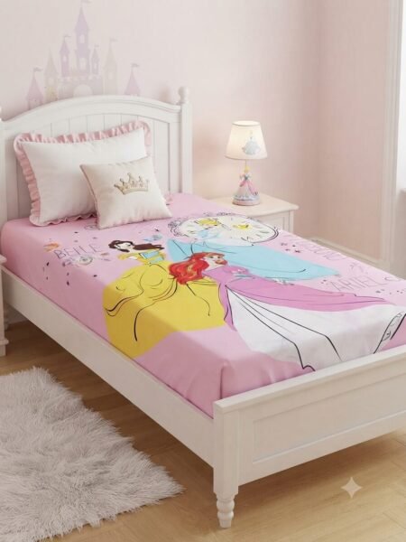 Barbie Princess Character Kids Bed Sheet