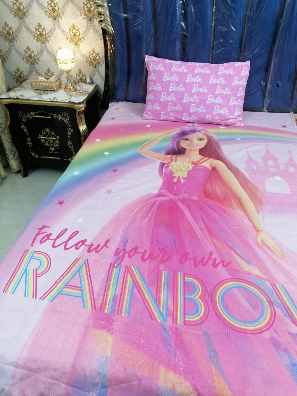 Barbie Rainbow Character Kids Bedding for Sale 2024