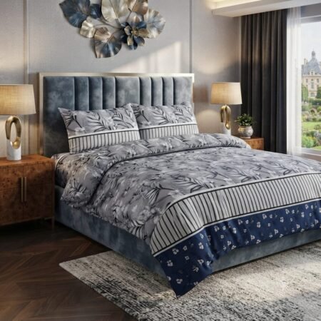 Botanical or Leaf Print Bed Sheets