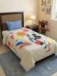 Colors Full Mickey Mouse Character Kids Bed Sheet