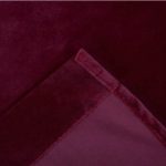 Plain Maroon Red Velvet Curtains Premium Quality ( Set of 2 Pcs ) (3)