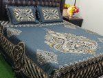 Fancy Jacquard Soti Bedsheet Design (8)