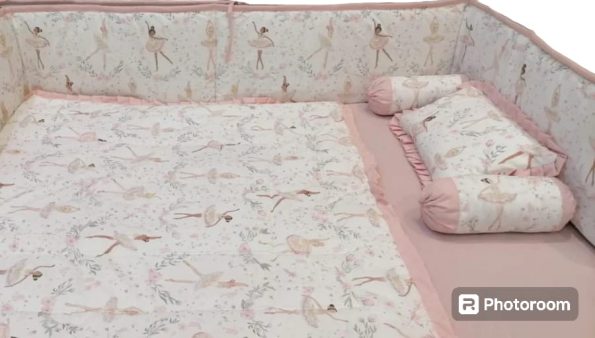 Baby Bumper Cot Set Design (53)