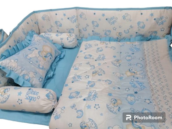 Baby Bumper Cot Set Design (77)