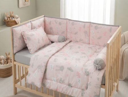 Blush Bunny Dreams Baby Bedding Set