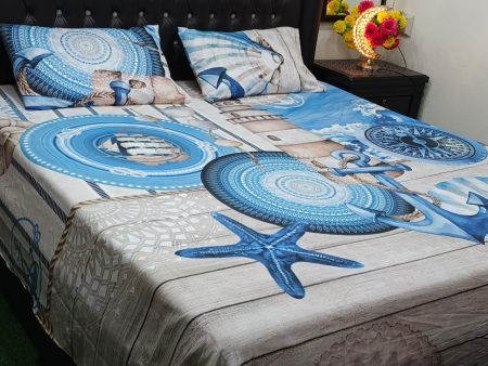 Cotton Printed Bed Sheet GN Design (13)