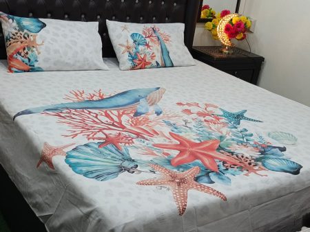 Cotton Printed Bed Sheet GN Design (17)