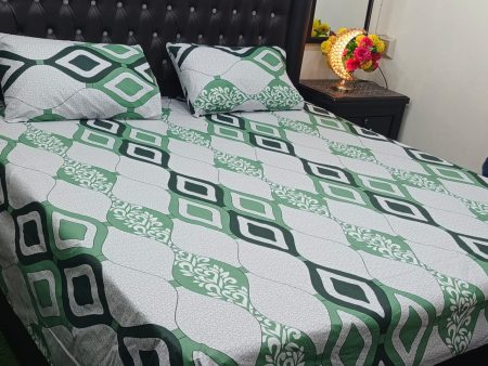 Cotton Printed Bed Sheet GN Design (