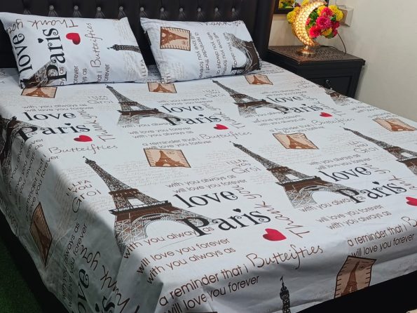 Cotton Printed Bed Sheet GN Design (29)