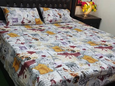 Cotton Printed Bed Sheet GN Design (8)