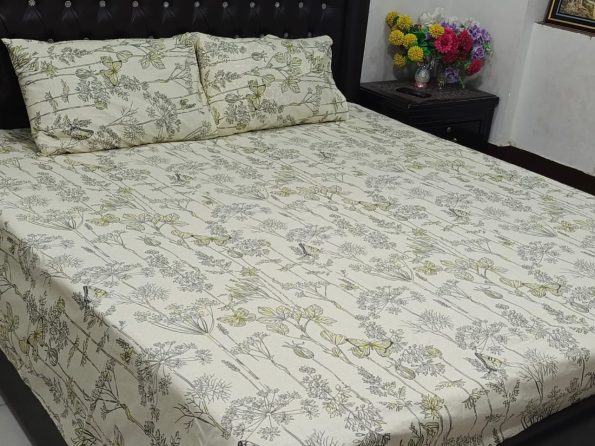 Cotton Printed Bed Sheet GN Design (87)