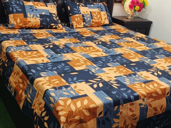 Cristal Cotton Printed Bed Sheet GN (40)