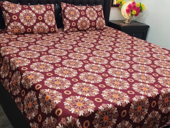 Cristal Cotton Printed Bed Sheet GN (41)