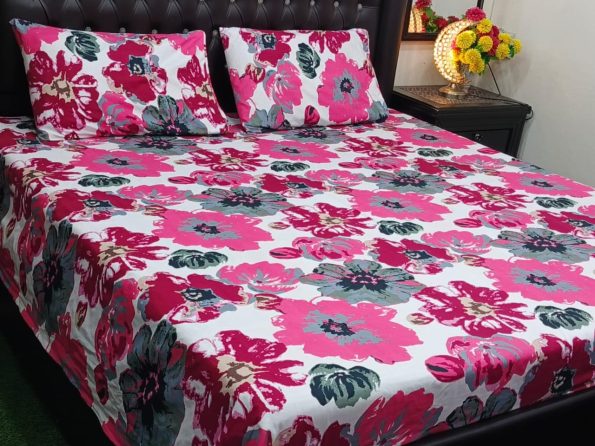 Cristal Cotton Printed Bed Sheet GN (5)