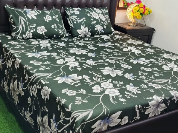 Cristal Cotton Printed Bed Sheet GN (8)