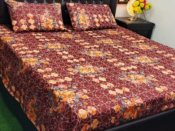 Cristal Cotton Printed Bed Sheet GN (9)