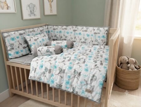 Little Safari Baby Cot Bedding Set