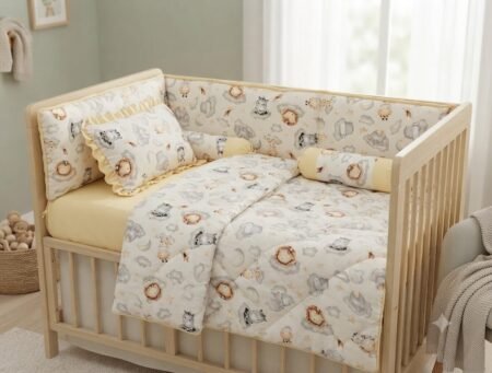 Neutral Safari Baby Bedding Set