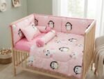 Penguin Paradise Baby Bedding Set