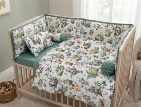 Woodland Forest Friends Baby Bedding Set