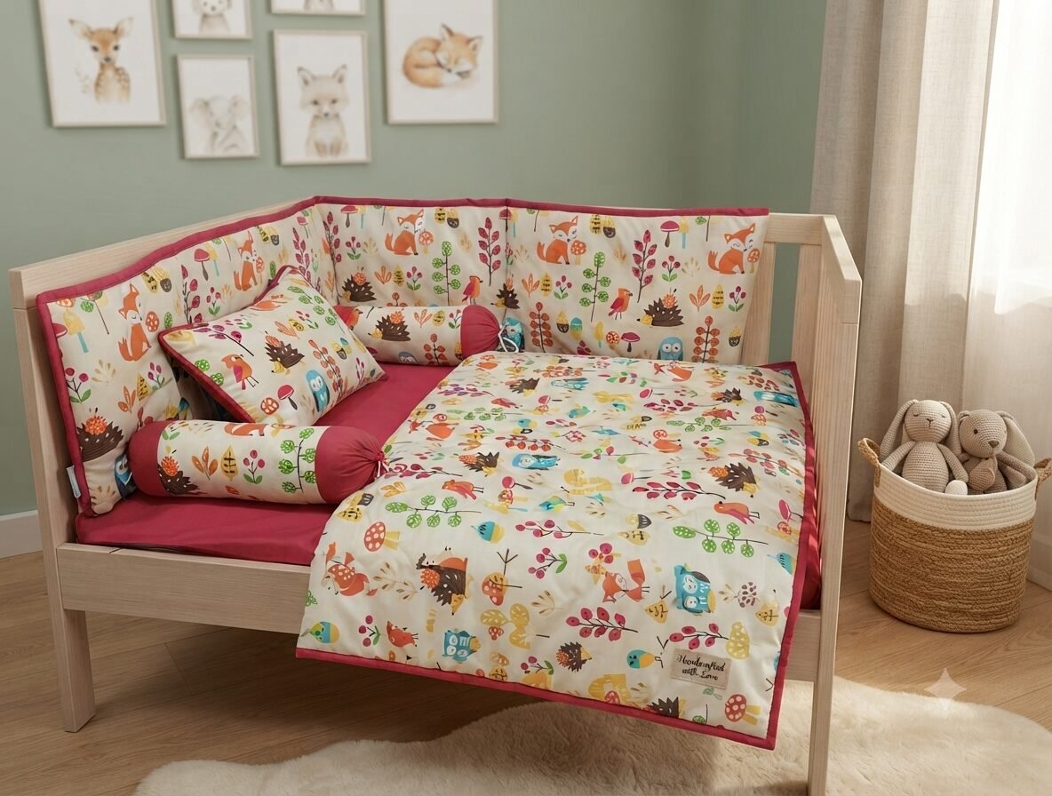 Woodland Friends Baby Bedding Set Woodland Friends Baby Bedding Set