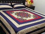 Printed Patchwork Embroidered Sheet Design (37)