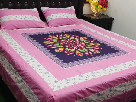 Printed Patchwork Embroidered Sheet Design (44)