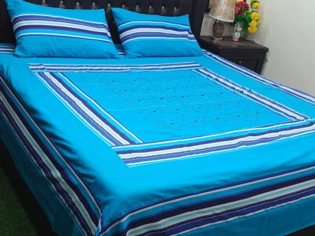 Printed Patchwork Embroidered Sheet Design (1)