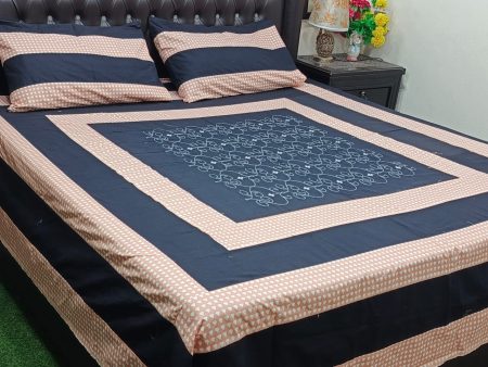 Printed Patchwork Embroidered Sheet Design (21)
