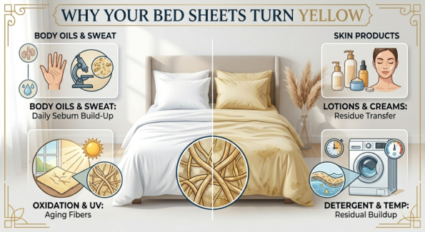 Why Bed Sheets Turn Yellow