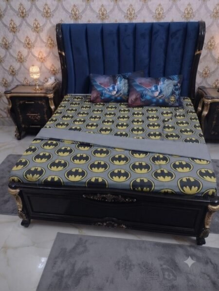 Batman design Character Kids Bed Sheet