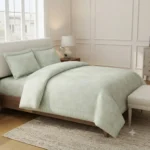 Classic Mint Floral Printed Bedding