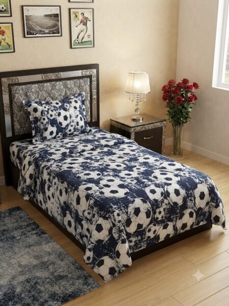 Football Kids Bed Sheet