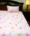 Unicorns Stars Character Kids Bedsheet
