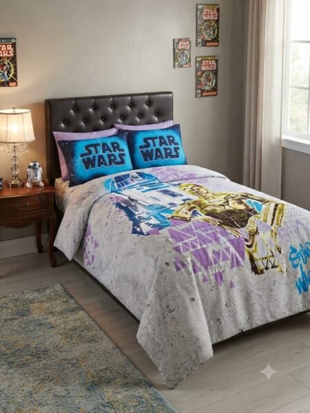 Star Wars Character Kids Bed Sheet
