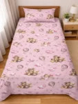 Teddy Bear Character Kids Bed Sheet