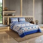 Classic Blue Geometric Z-Design