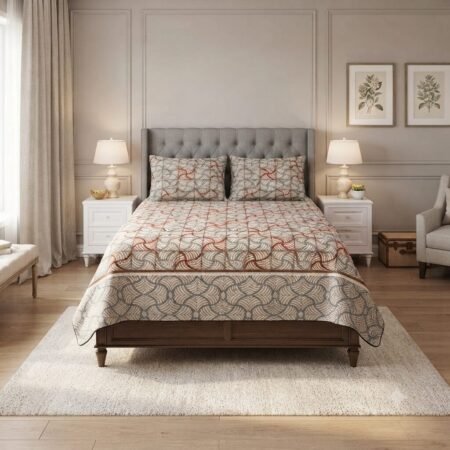 Color Printed Bed Sheet B
