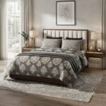 Modern Classic Grey Bed Sheet Set