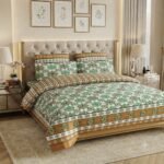Traditional Indian Block Print Style Set